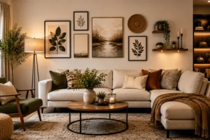 Living Room Wall Decor Ideas for Empty Walls