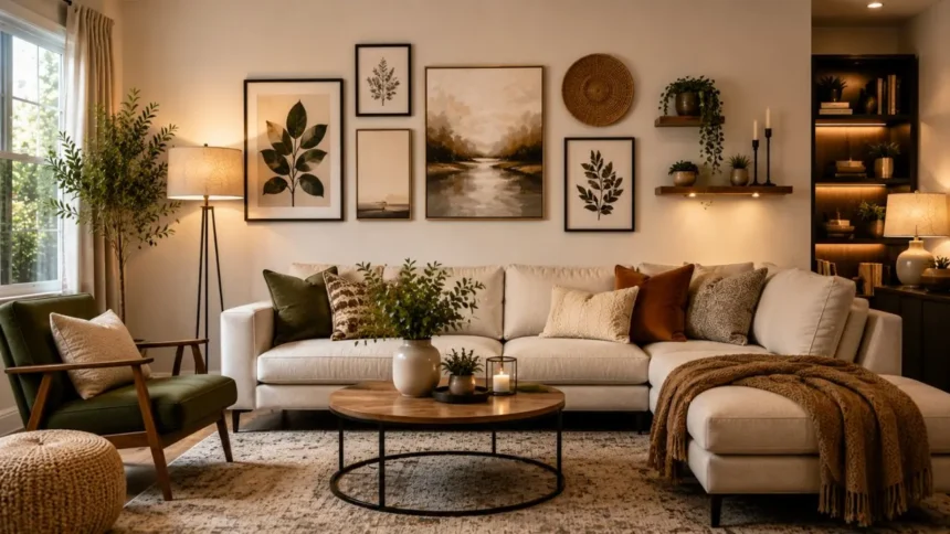 Living Room Wall Decor Ideas for Empty Walls