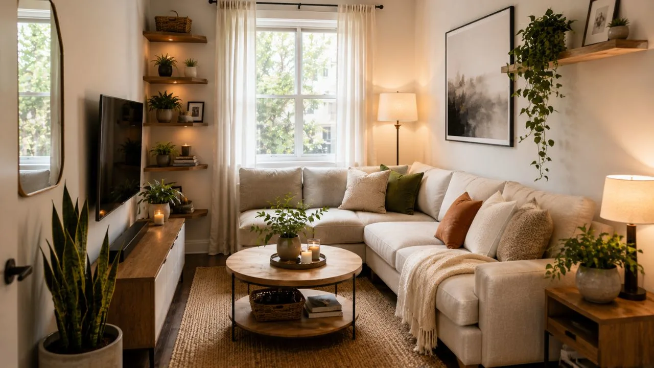 Small Living Room Decor Ideas That Maximize Space