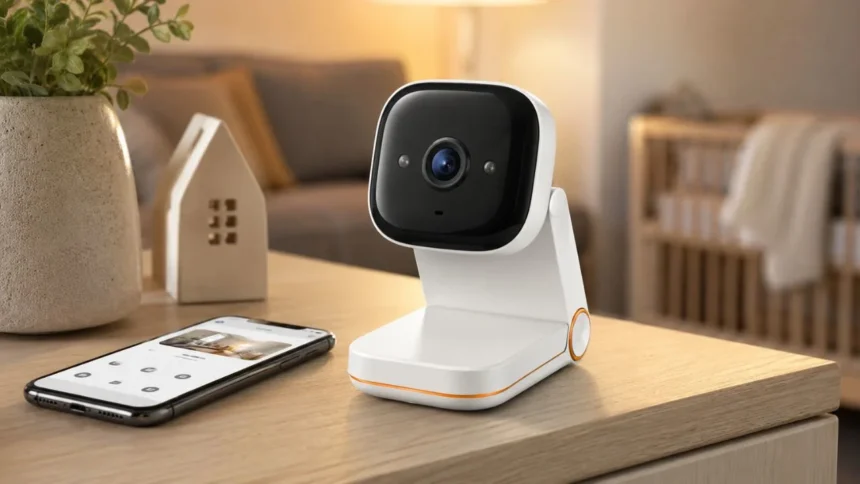 energizer smart wifi foldable indoor security camera