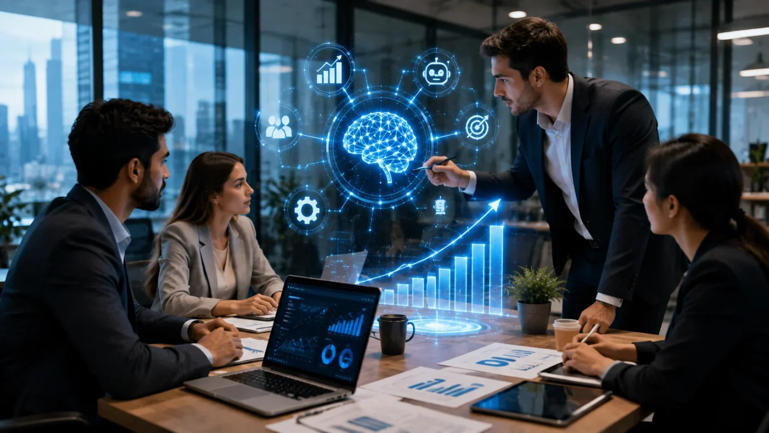 How Businesses Can Use AI to Grow Faster