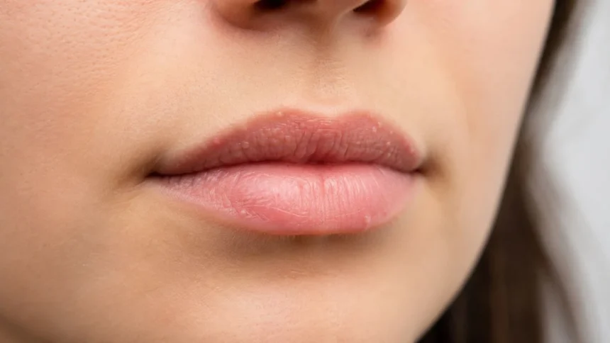 Small Bumps on Lips Causes, Symptoms And Care
